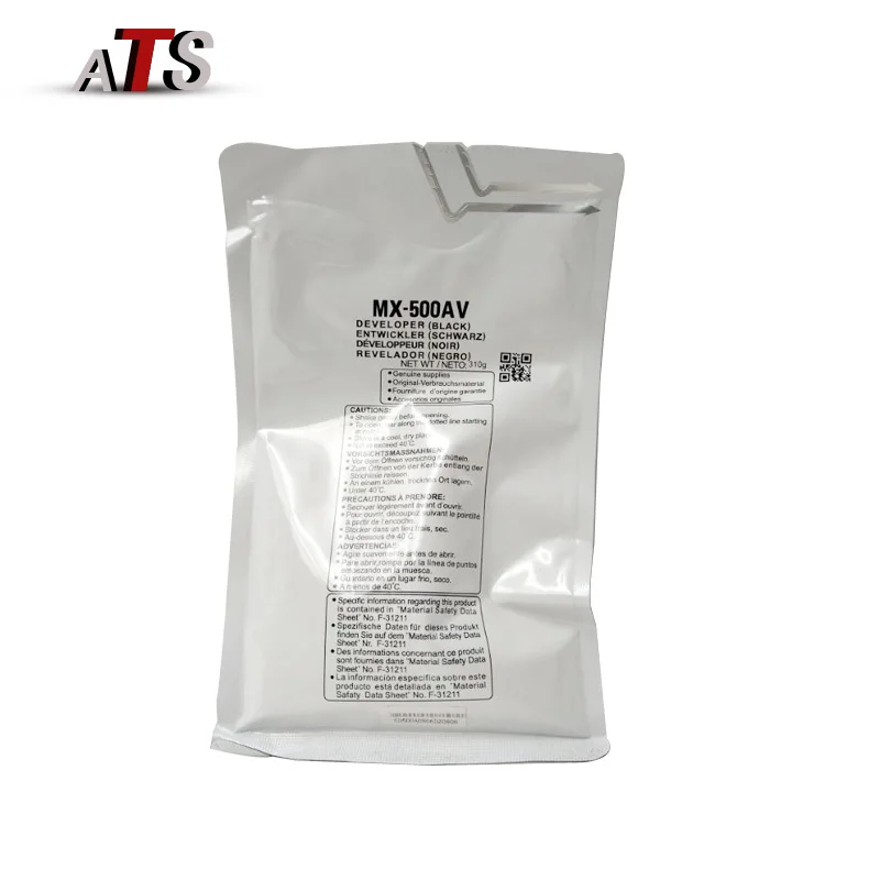 

3Pcs/lot 300G Black Developer Powder MX-500AV For Sharp M 283 452 453 362 363 502 503 Compatible M283 M452 M453 M362