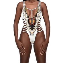 SAGACE женский Дашики Африканский Принт пуш-ап бюстгальтер с мягкими чашечками пляжное бикини сексуальный Монокини стринги женские купальники цельный пуш-ап