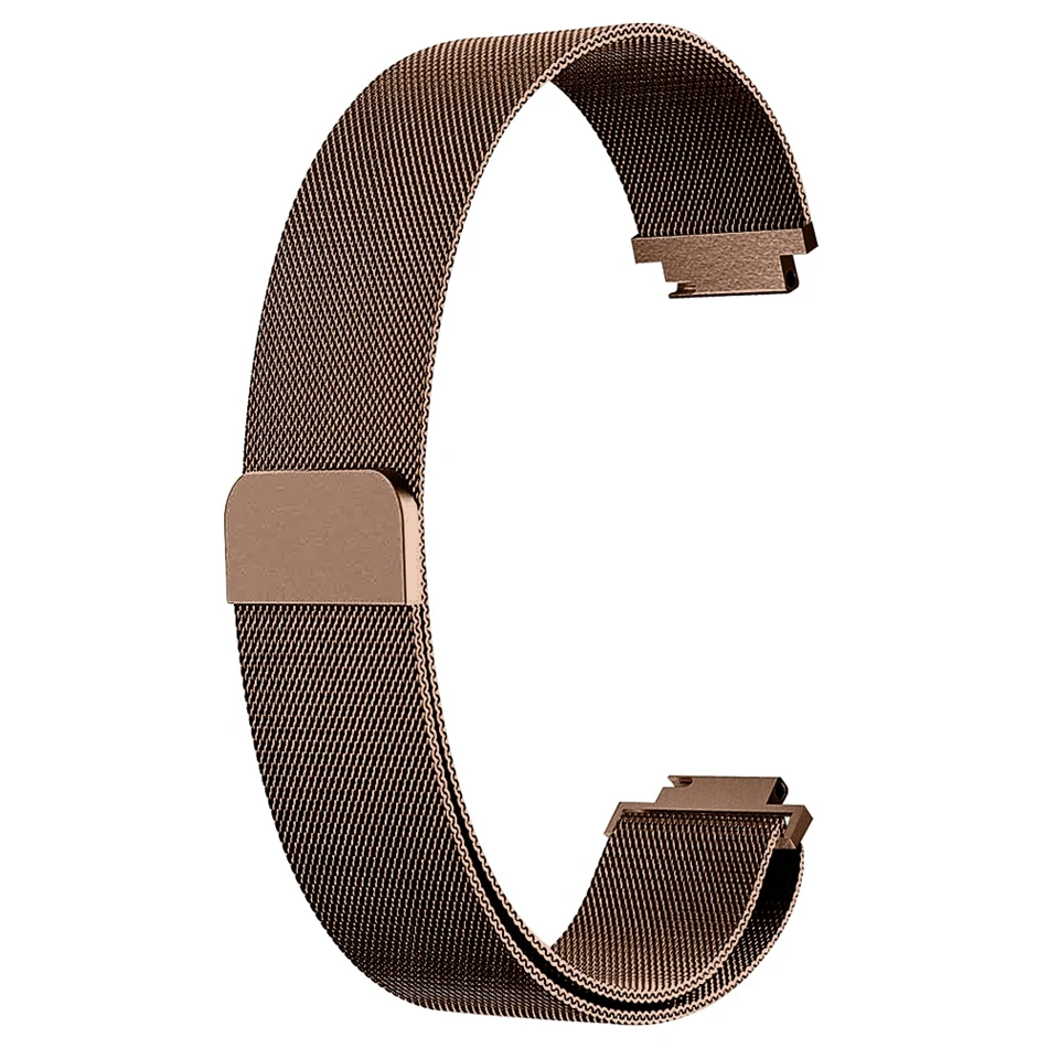 Ремешок для часов Fitbit Inspire HR ремешок Inspire ремешки металлический магнитный с миланским плетением Замена Петли Для Fitbit Inspire Band