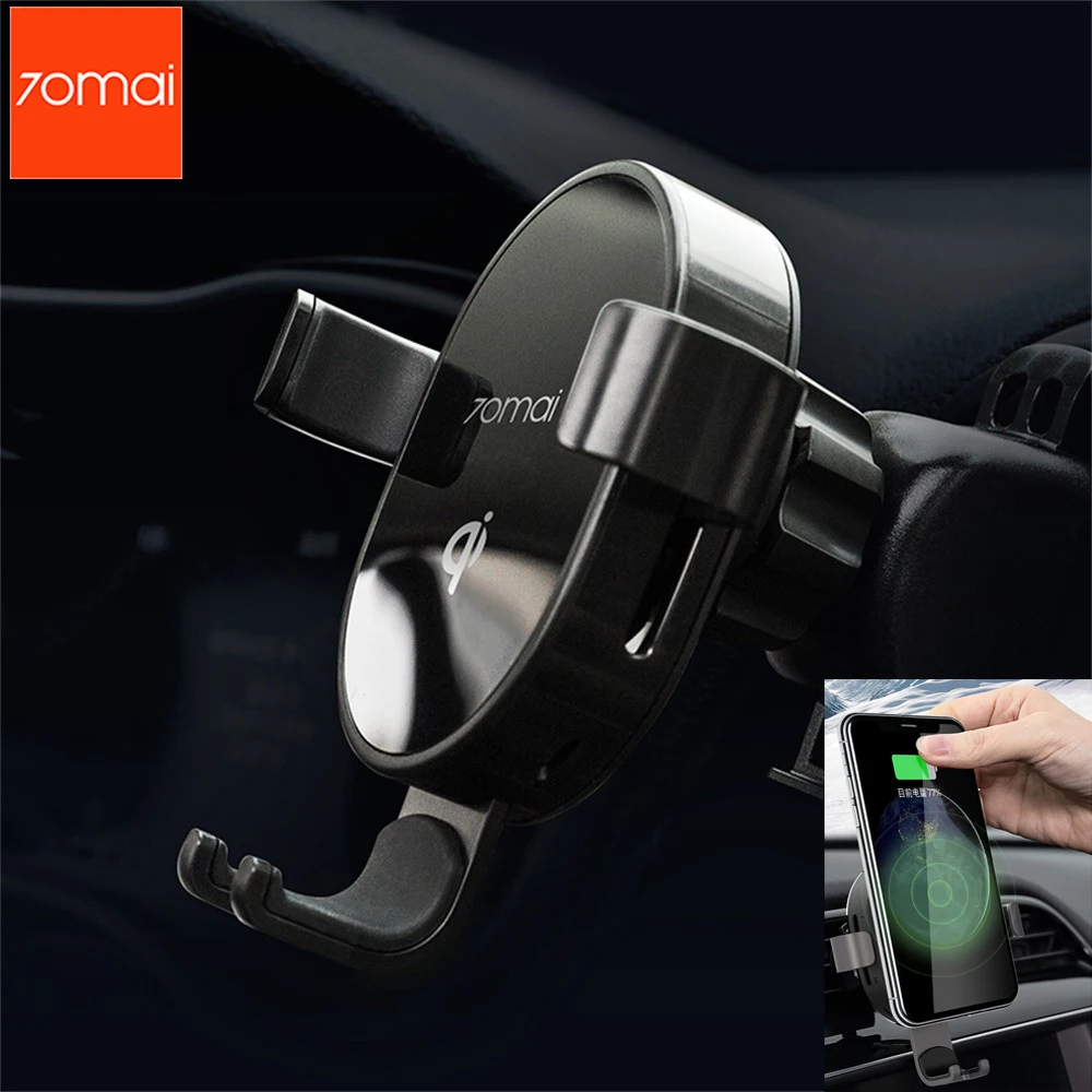 Xiaomi 70mai Qi Car Holder Wireless Charging Phone For iPhone Xs Max