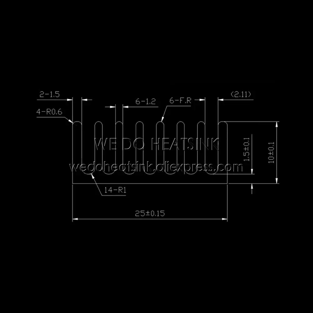 EHF25x25x10B-10