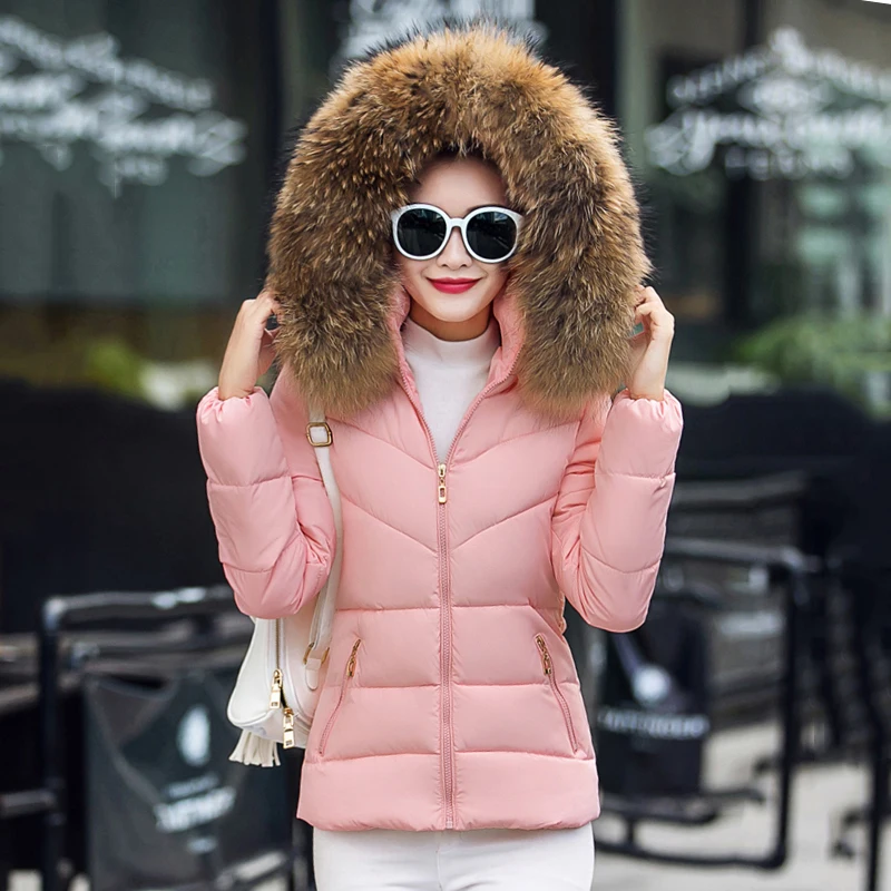 Cena 2019 New Arrival kobiety kurtka zimowa z futra stanąć kołnierz ciepły damski płaszcz zimowy wyściełane szczupła kobieta Parka znosić Camperas