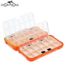 Двухслойный высококачественный абс пластиковый летающий рыболовный инструмент для приманки крючок чехол для хранения Чехол Коробка водонепроницаемые аксессуары для рыбной ловли