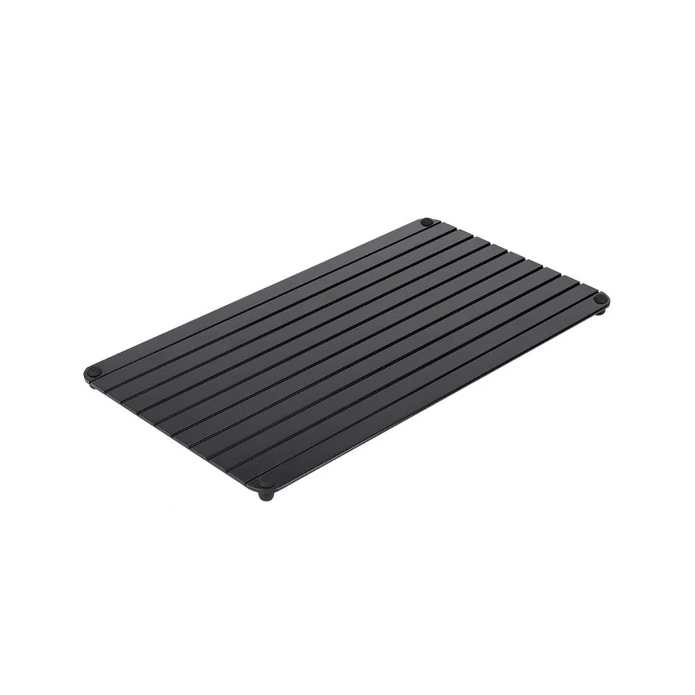 Home Thaw Meat Kitchen Tools Defrosting Tray Frozen Food Quickly Seafood Fast Plate Aluminum