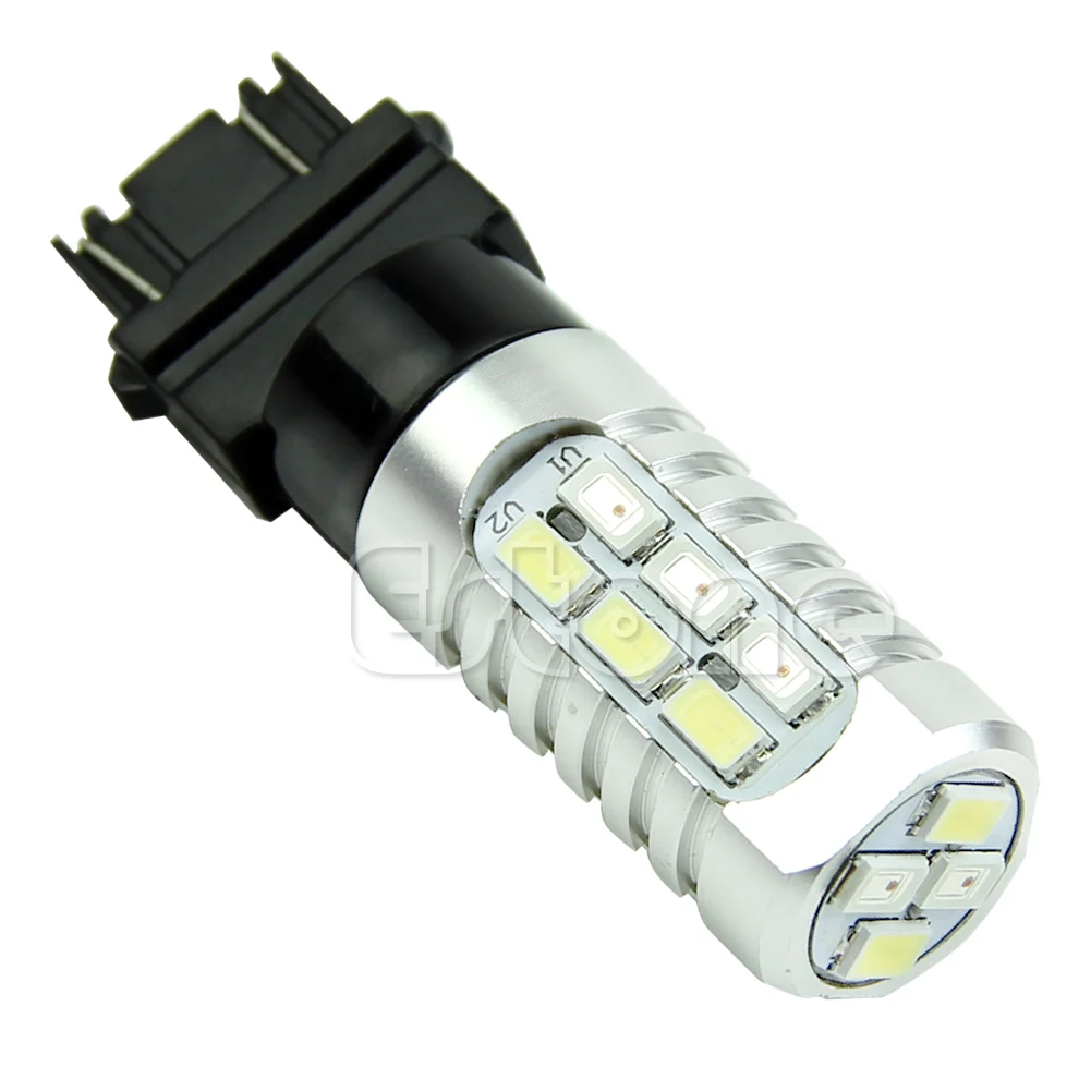 

1PC 3157 50W 5630 Dual Color Switchback Yellow White LED Turn Signal Light Bulbs