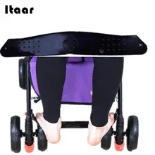 

Stroller Footboard Pedal Foot Rest Compact Anti-Skid Black Plastic Pushchair Foot Treadle Infant Toddler Extend Board