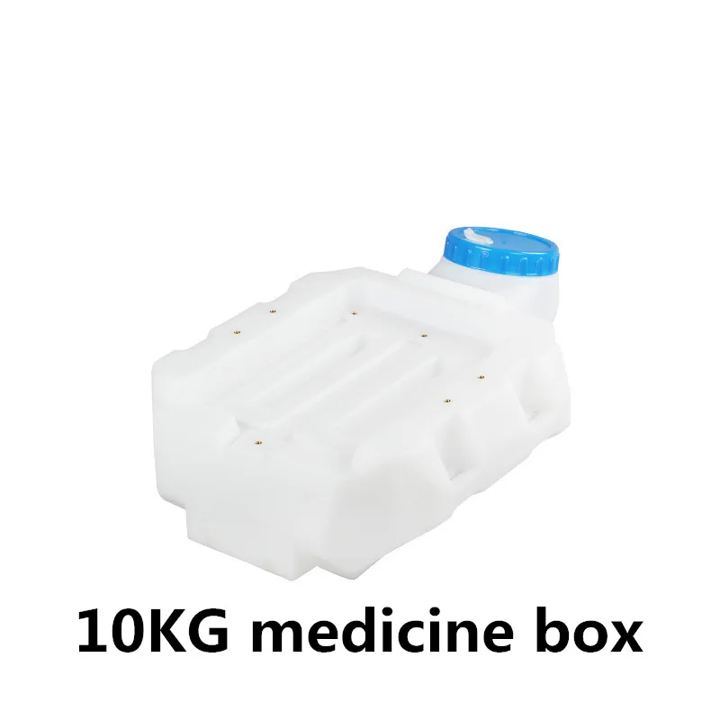 10KG/10L agricultural drone medicine box DIY shockproof agricultural sprayer 30L90mm super large medicine mouth