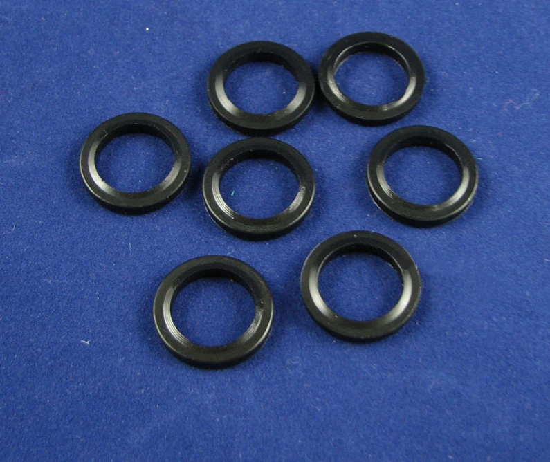 M6 metal rubber bonded washer full coated rubber wraped o ring seal