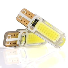 1Pcs Car led T10 LED 194 168 W5W COB Interior Bulb Light Parking Backup Brake Lamps Canbus No Error Cars xenon Auto Led Car