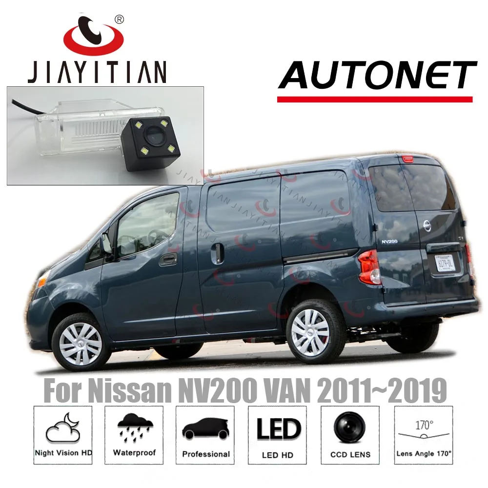 

JIAYITIAN Rear View Camera For Nissan NV200 VAN 2009~2020 Night Vision CCD Reverse camera Backup Camera license plate camera