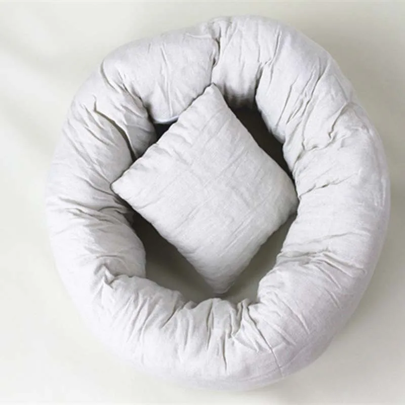 Подушка для сна для новорожденных, Детская фотография, фотостудия, аксессуары, позирующая подушка в форме полумесяца