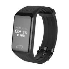 Y1 Фитнес крови Давление крови кислородом монитор сердечного ритма Смарт часы браслет Прямая Mar 9