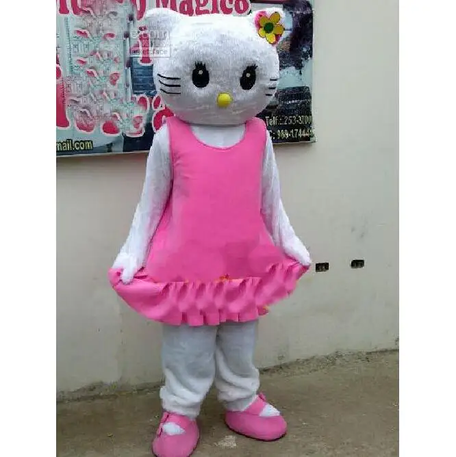 

Can be washed with water EVA Material Helmet girl kitty Cat Mascot Costumes walking cartoon Apparel 026
