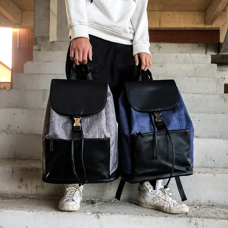 

Fashion Unisex Large Capacity Shoulder Bags Student School Bookbag Laptop Satchel Travel Rucksack Bag Men Women Oxford Backpack