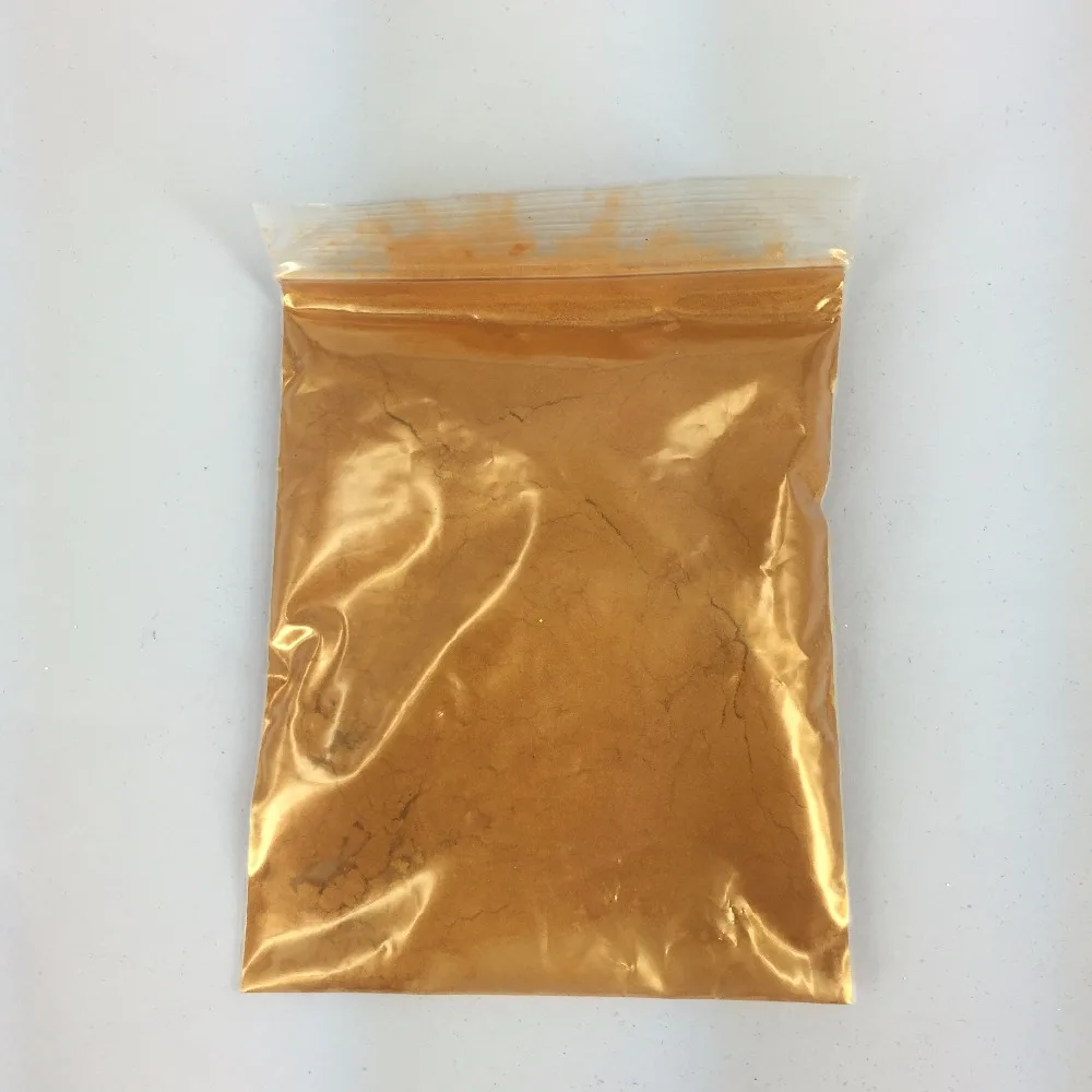 Красное золото цветной перламутровый пигмент порошковое покрытие для автомобильных покрытий художественное украшение 50 г в упаковке