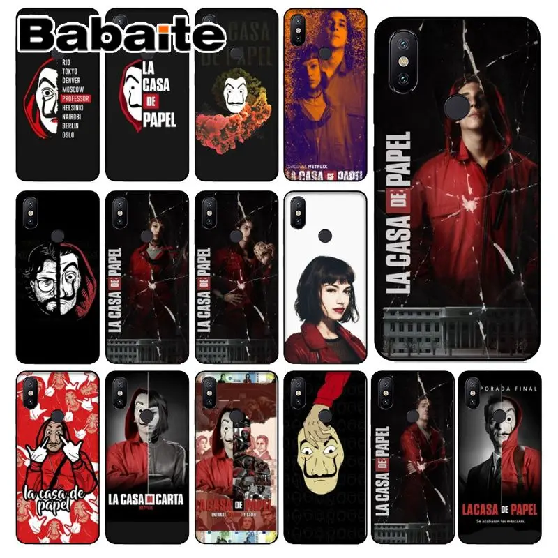 Чехол для телефона Babaite la casa de papel чехол Xiaomi Mi 6 8 SE Note 3 Mix 2 2s Resmi 5 | Мобильные телефоны