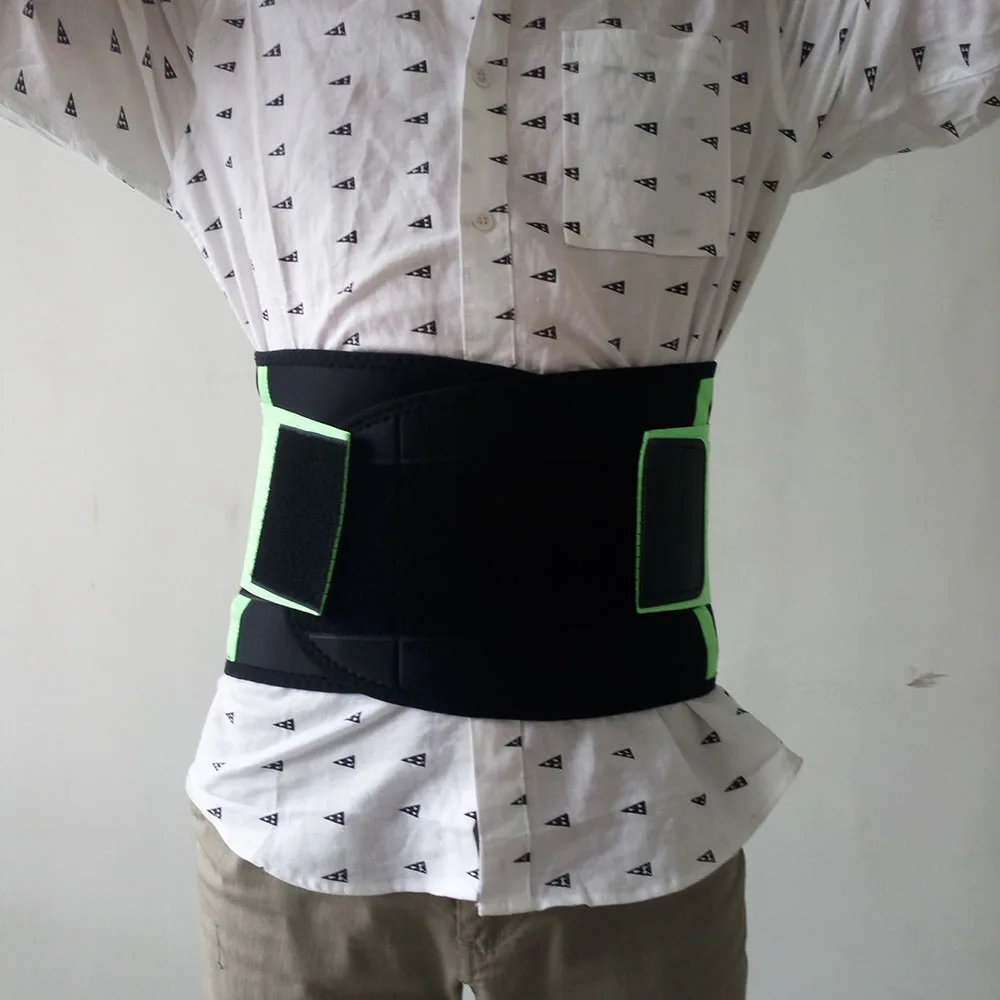 Adjustable Breathable Black Lumbar Belt Orthopedic Waist belt Lower