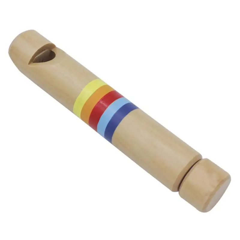 

Wooden Kid Flute Musical Instrument Early Education Develop Type 6-Holes Recorder Woodwind Musical Educational Toy For Children