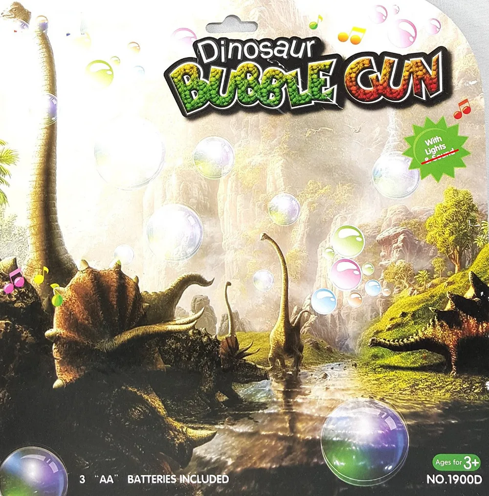 Dinosaur Bubble Shooter Gun Light Up Bubbles Blower with LED Flashing Lights and Sounds Dinosaur Toys for Kids, Boys and Girls Dinosaur Bubble Shooter Gun Light Up Bubbles Blower with LED Flashing Lights and Sounds Dinosaur Toys for Kids, Boys and Girls