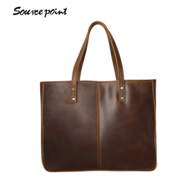 

YISHEN Genuine Cow Leather Women Handbags Large Capacity Totes Female Shopping Bags Fashion Vintage Women Shoulder Bags YD-8050