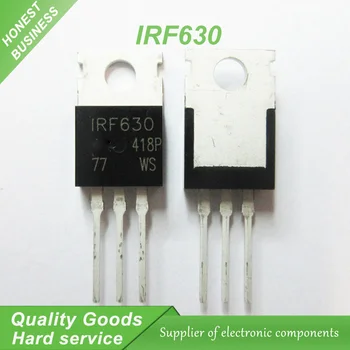 

10pcs IRF630 MOSFET N-Ch 200 Volt 10 Amp TO-220 new original