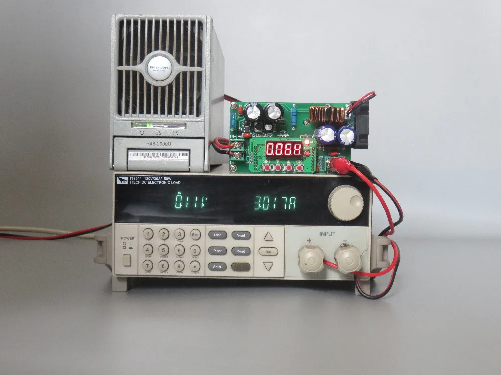 Цифровой Управление блок питания с источником питания от постоянного тока, 6 V-65 V до 0-60 v 8A регулируемый Бак регулируемый Постоянное напряжение постоянного тока Ёмкость метр