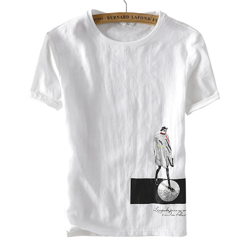 ウォーキングにエッジの忙しい都市 オリジナルデザイナーリネンtシャツ男性ブランドイタリアスタイル半袖亜麻tシャツメンズカミーサ T Shirts Aliexpress ウォーキングにエッジの忙しい都市 オリジナルデザイナーリネンtシャツ男性ブランドイタリアスタイル半袖亜麻tシャツメンズカミーサ T Shirts Aliexpress