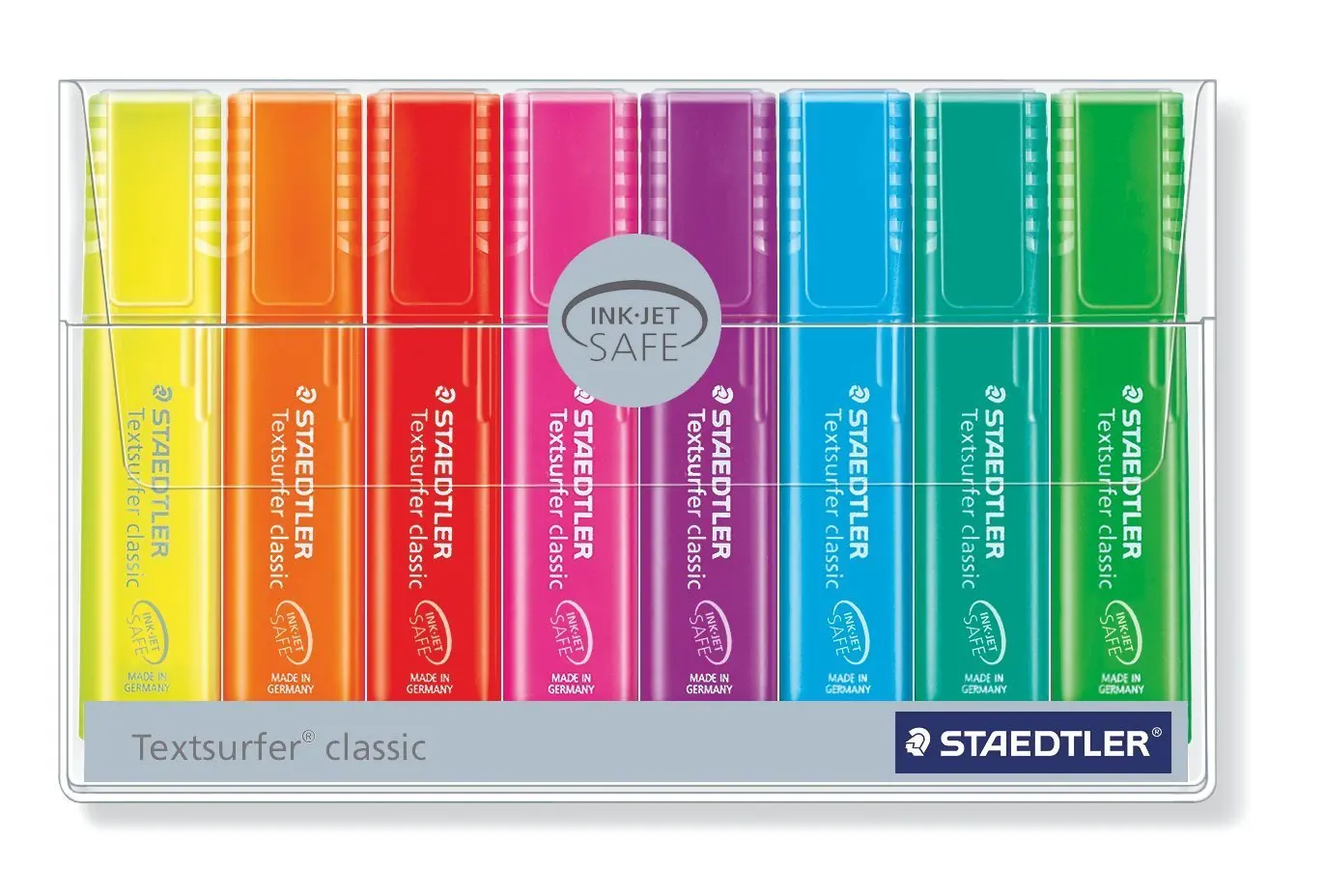 

Staedtler Textsurfer Classic Highlighters set Marker Oblique Tip Highlighters Fluorescent 4/6/8 Colors Available