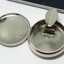 100 шт новая портативная карманная из нержавеющей стали Круглая Пепельница брелок с кольцом для ключей DHL FedEx