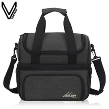 VEEVANV Brand 2017 font b Lunch b font font b Bag b font New Fashion PVC