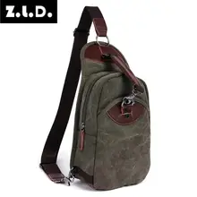 Z.L.D. Новинка; Лидер продаж Для мужчин сумки на ремне Холст Курьерские сумки кармашек сумки дизайнер Сумки высокое качество Femmes сумка-мессенджер мешочки