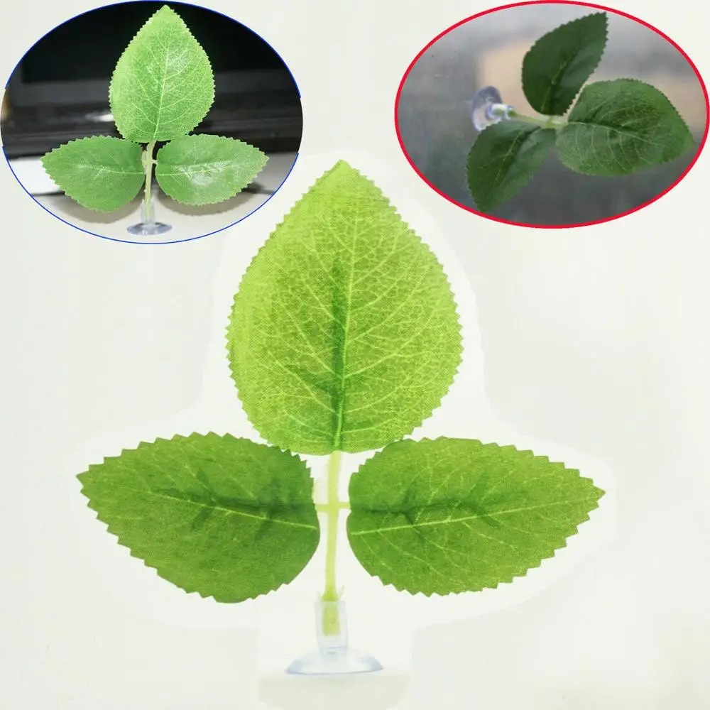 

Tropical Hammock Aquariums Decor Betta Leaf Fish Oviposit Bed Artificial Plant