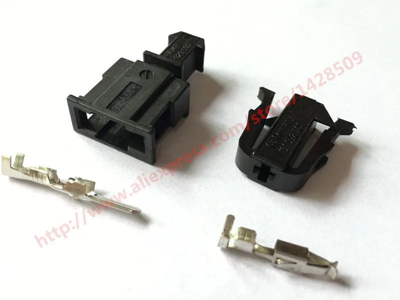 

10 Set 1 Pin 191972701 1-929595-1 High Quality Male Female Kit Sensor Electrical Power Cable Connector VW Toyota