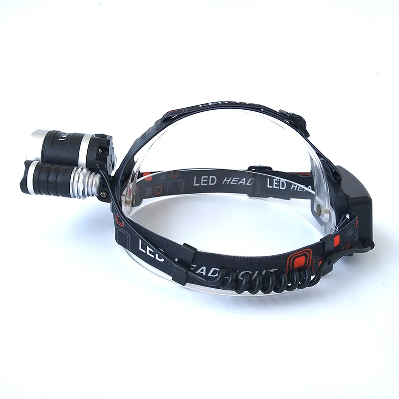 Litwod Z20 светодиодный налобный фонарь 8000LM 3 шт. XML T6 яркая головная лампа Головной
