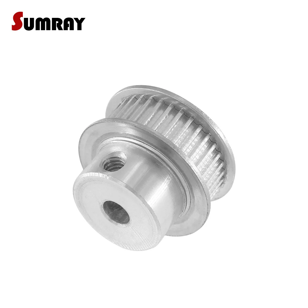 Шкив ГРМ SUMRAY MXL 35T 5/6/6.35/7/8/10/12 мм с внутренним отверстием алюминиевый шкив