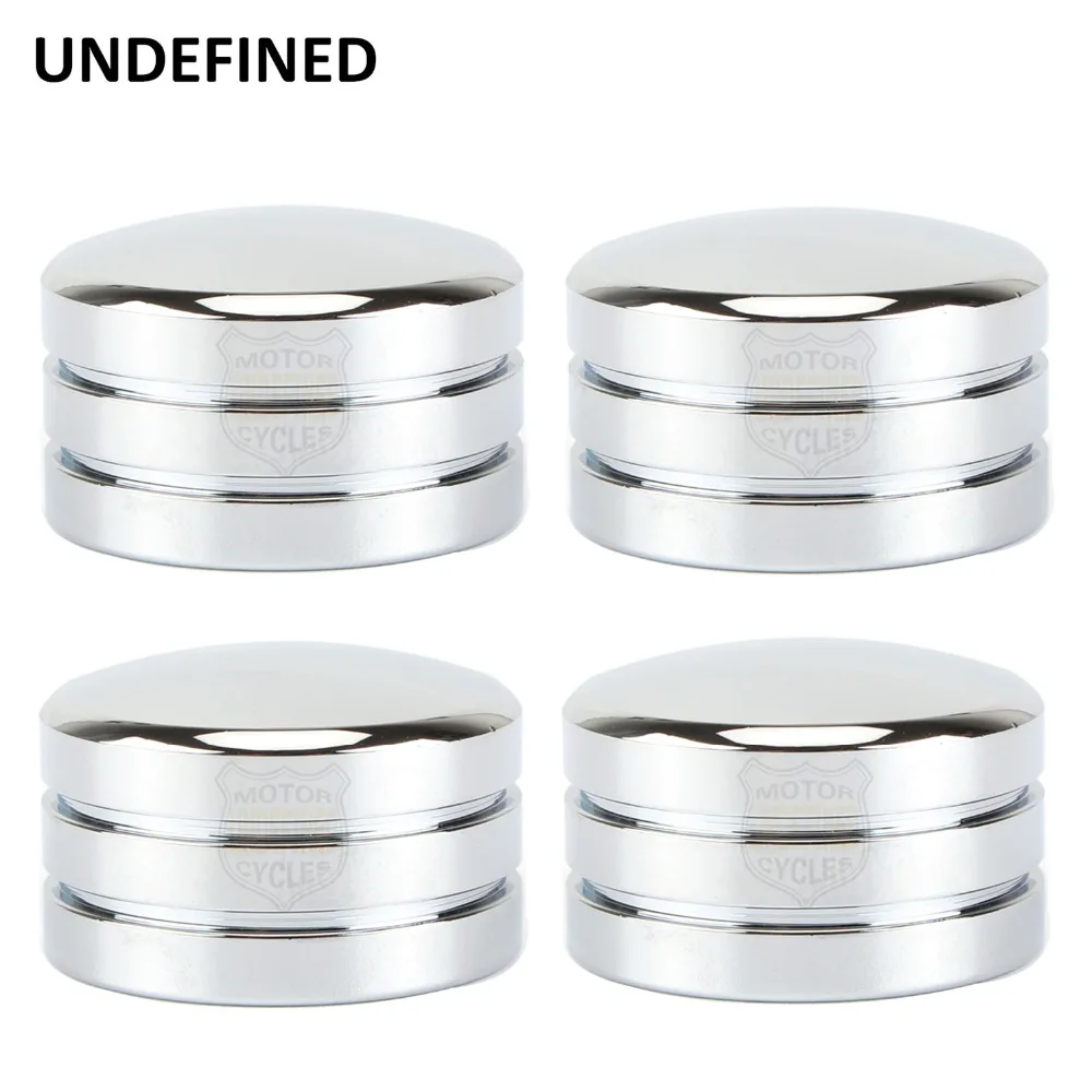 4pcs Chrome Spark Plug Head Bolts Cap Cover For Harley Sportster XL Touring Electra Glide Twin Cam Custom | Автомобили и