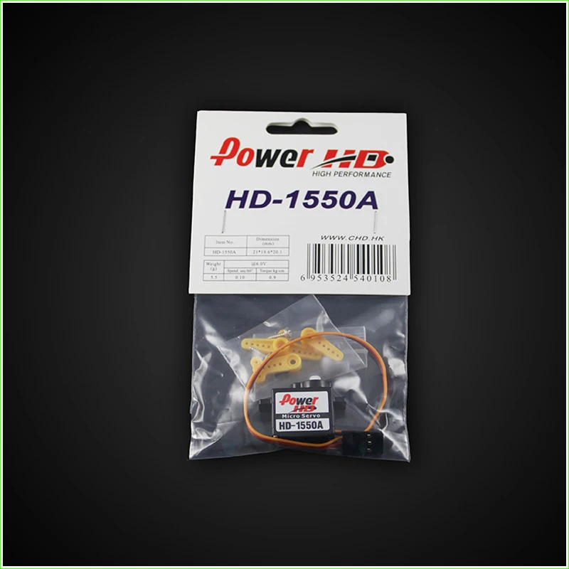 4 шт./лот Power HD 1 кг/5 9 г Аналоговый сервопривод с пластиковой передачей (совместим