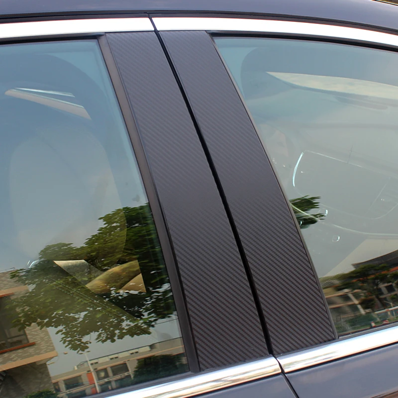 

automobile car covers accessories chromium styling column modified carbon fiber decorative sticker special. FOR Buick LaCrosse