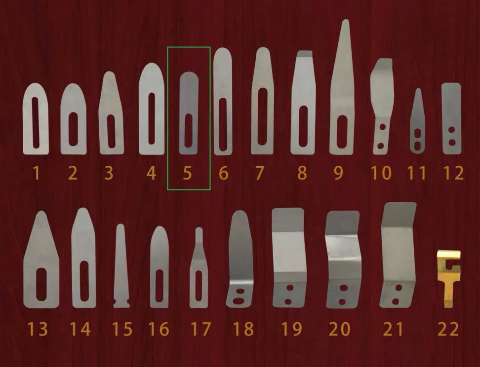 100 шт. лист № 5 размер листа разделителя 50x11,5x0,15 мм Почта Китая