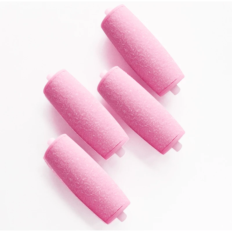 

Pink 4Pcs For Sholl Silky Electric Repairing Foot Machine Peeling For Pedicure Device To Replace Sand Grinding Head
