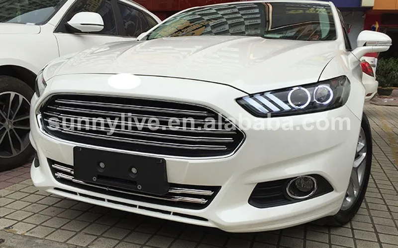 Для Ford для mondeo 2013- год светодиодный головной фонарь передние фары для Mustang style JC