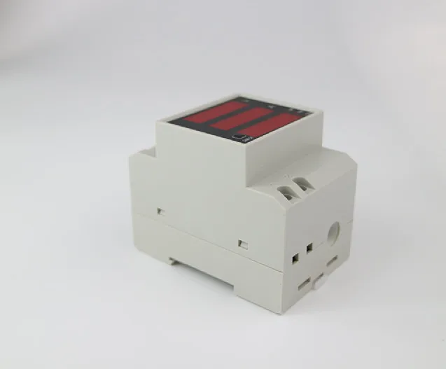 Din-рейку светодиодный дисплей Вольтметр Амперметр с активным и полной мощности и коэффициент мощности din-рейку диапазон AC 200.0- 450.0 В 0-100.0A
