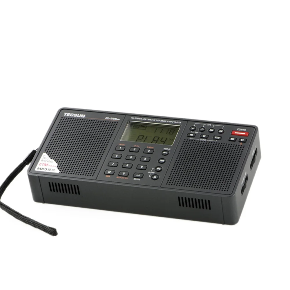Tecsun Pl 398mp Rádio Portátil 2.2 completa Banda Sintonia Digital fm Estéreo e am e sw Radio Receiver Mp3 Jogador Tecsun - Image 6