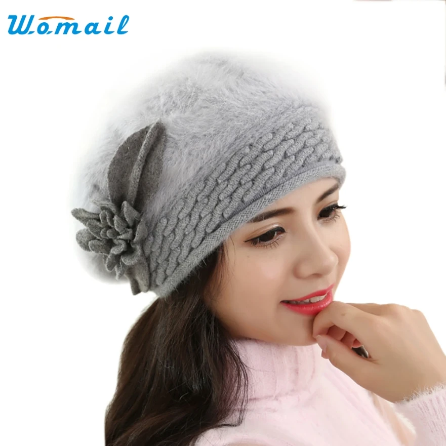 

Womail Good Deal New Fashion Women Lady Baggy Winter Warm Soft Knit Crochet Hat Hats Gift 1PC