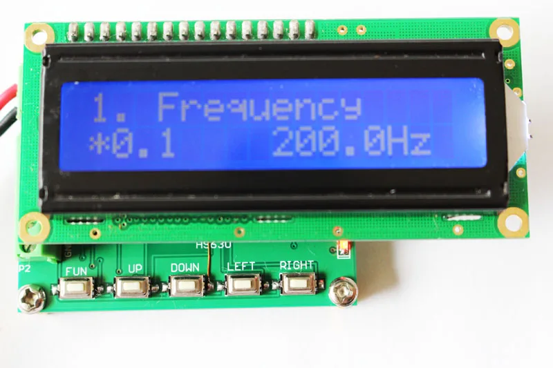 

Free shipping HS630 Three phase sinusoidal signal generator phase adjustable 0~360 degree 1.00~200khz