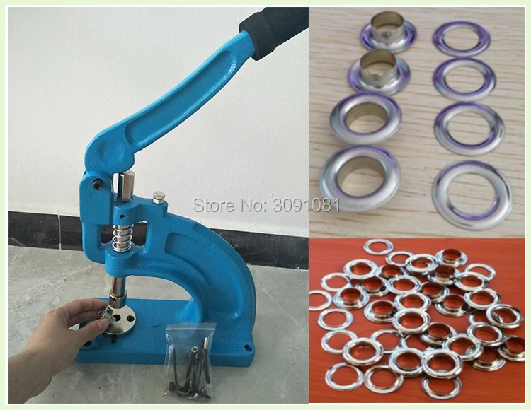 

Durable manual button hole making machine/eyelet hole making machine