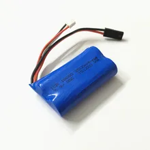 Drone RC Lipo 7.4 V 2 S 2500 mah batería li-po JST para DH 9053 9101 F45 MJX F45 Helicóptero 9118 DEL RC Coche de Juguete partes