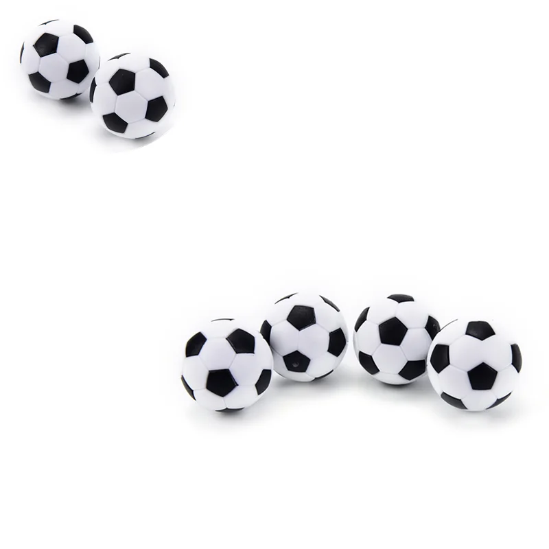 

New Foosball Table Football Round Indoor Games Plastic Soccer Ball Football Fussball Soccerball Sport Gifts 32mm 4 Pcs