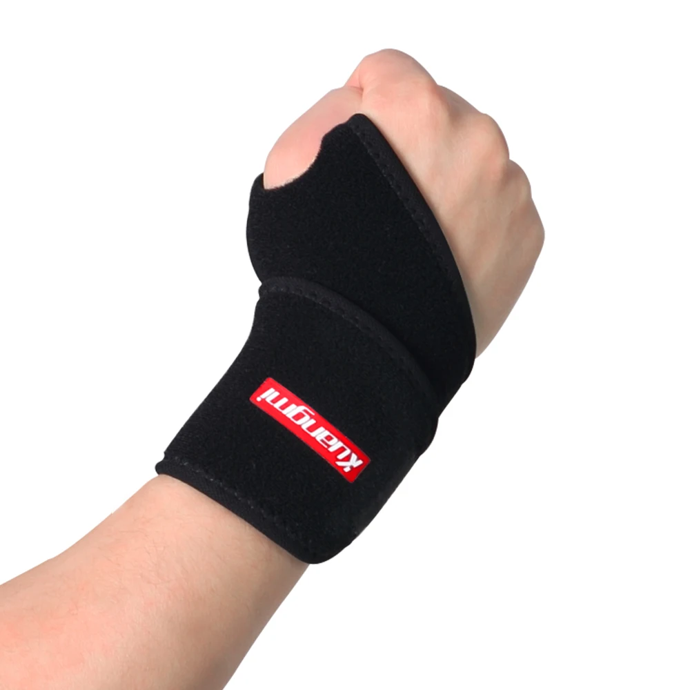 Kuangmi спортивный браслет обхватывает запястье Бретели для нижнего белья для Тяжёлая атлетика эластичный бинт Fitbit Alta Опоры для запястья Brace большого пальца стабилизатор