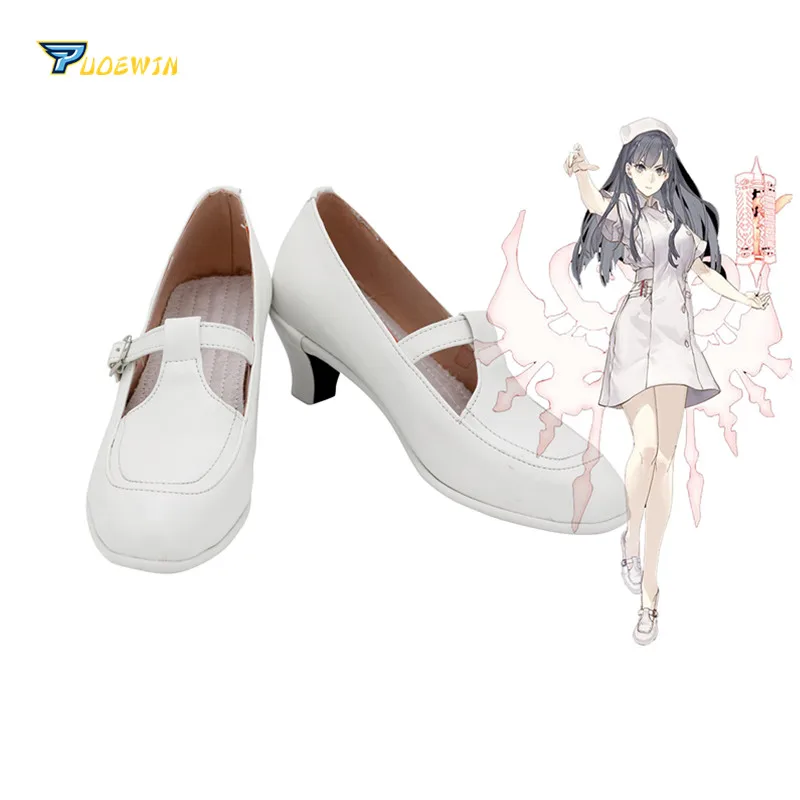 

SINoalice Snow White Cosplay Shoes White Cosplay Shoes Custom Made Boots